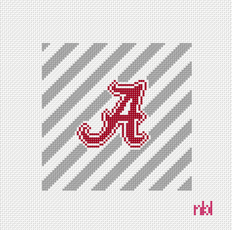 Alabama logo on stripe