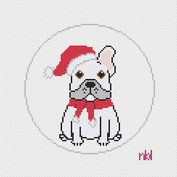 Christmas Bulldog 3