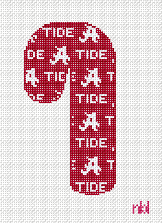 Alabama Candy Cane Crimson