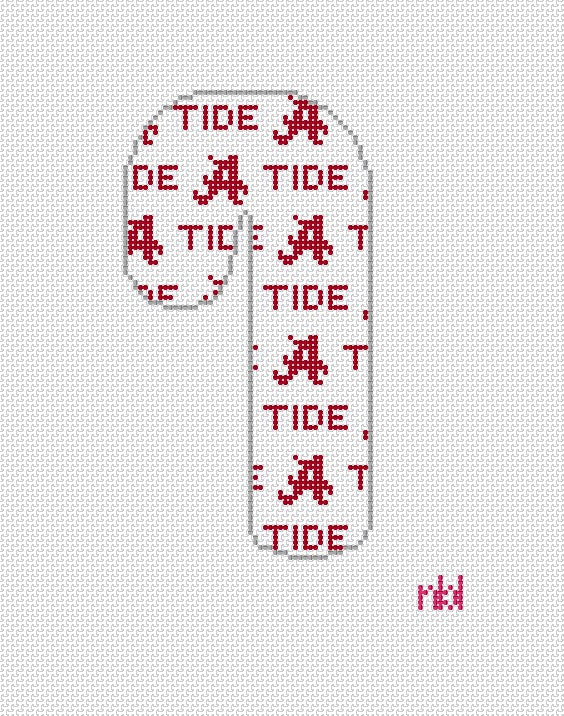 Alabama Candy Cane