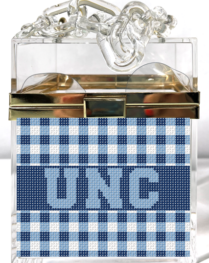 North Carolina Purse Insert for Acrylic Cube Purse