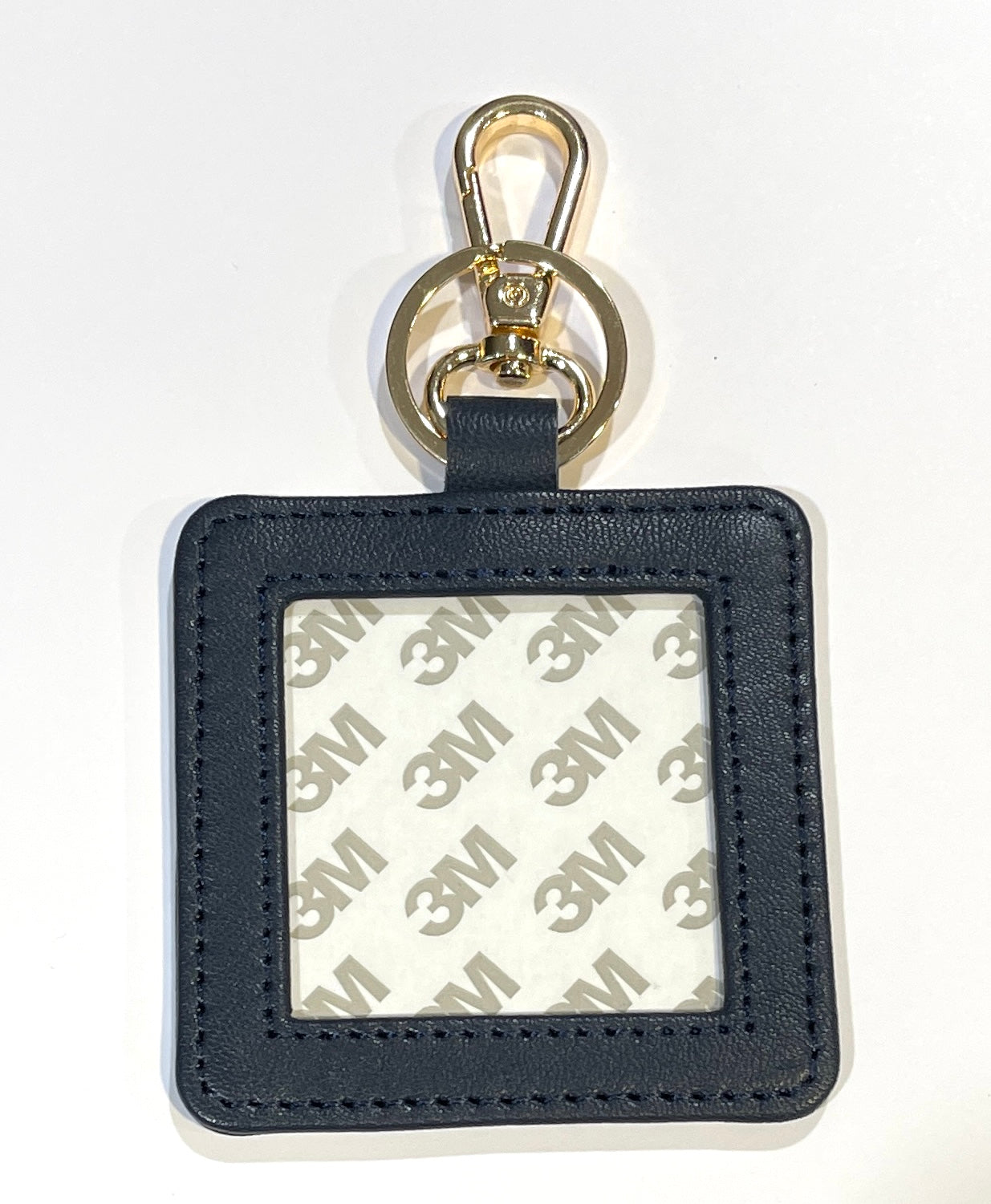 2 Inch Self Finishing Leather Key Fob- Navy Accessories