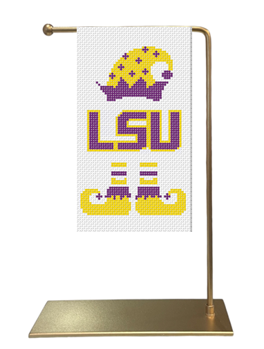 LSU Elf Flag Canvas - 0