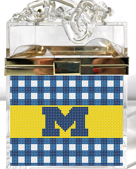 Michigan Purse Insert for Acrylic Cube Purse - 0