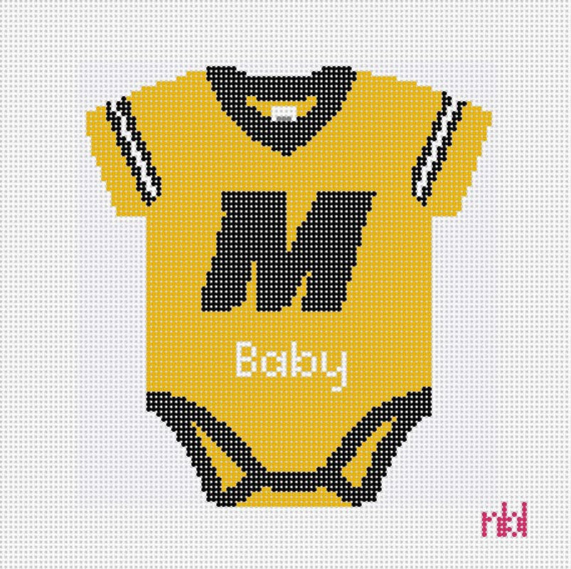 Missouri Baby Onesie - Needlepoint by Laura