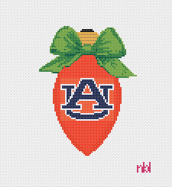 Auburn Christmas Bow Light Bulb - 0