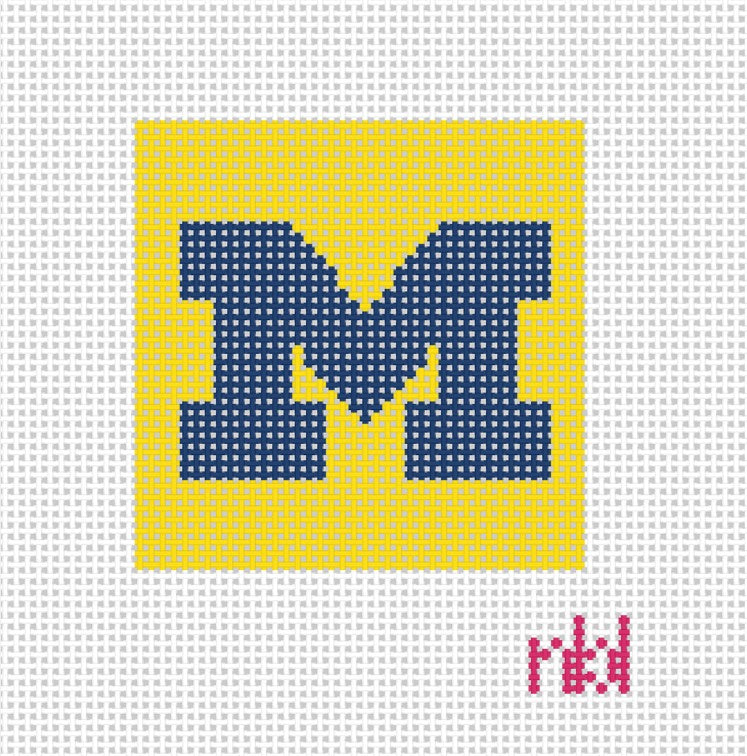 Michigan Mini Square 2.2 Blue or Gold - 0