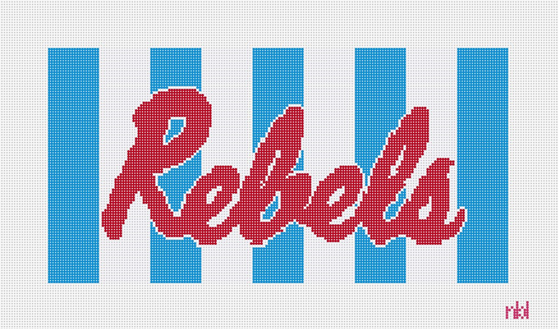 Ole Miss- Rebels Lumbar Pillow