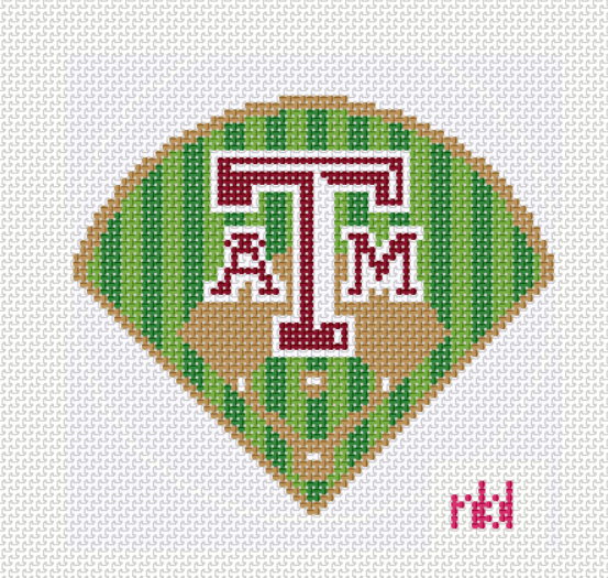 Texas A and M Baseball Diamond